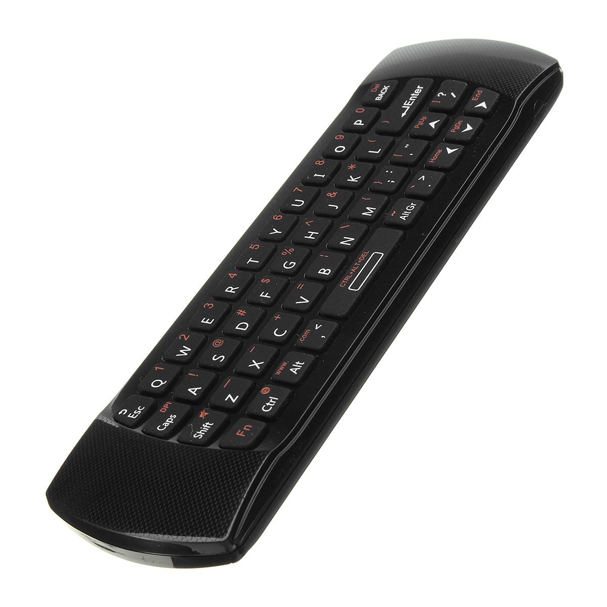 Hebrew Language Rii i25 RF wireless keyboard IR controller for smart TV BOX PC