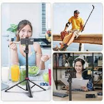 Ulanzi MT-79 Extendable Tripod with 1/4'' Screw for DSLR Camera Smartphone Fill Light Microphone Tripod. 
