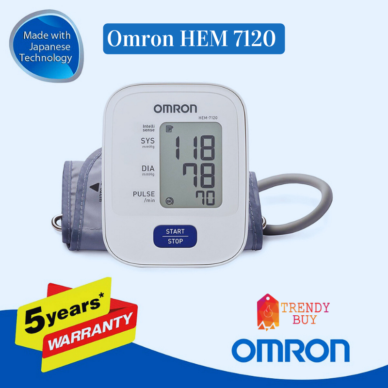 Omron Upper Arm Blood Pressure Monitor HEM-7120 #With Tracking Japan F/S