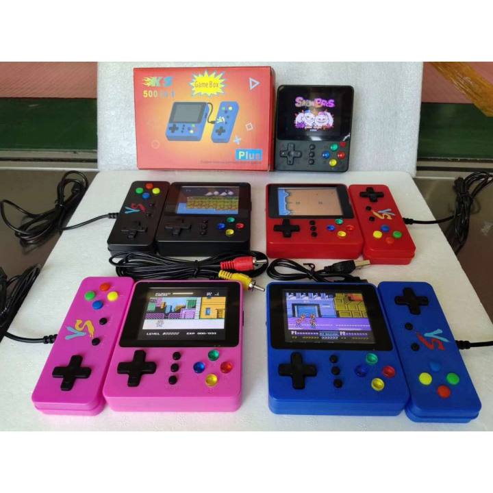 Handheld Game Console K5 K8 SUP Mini Retro Nostalgia 500 In 1 Double Player With Gamepad Protable Game Console Video Game Box. 
