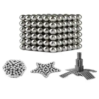 silver magnetic balls