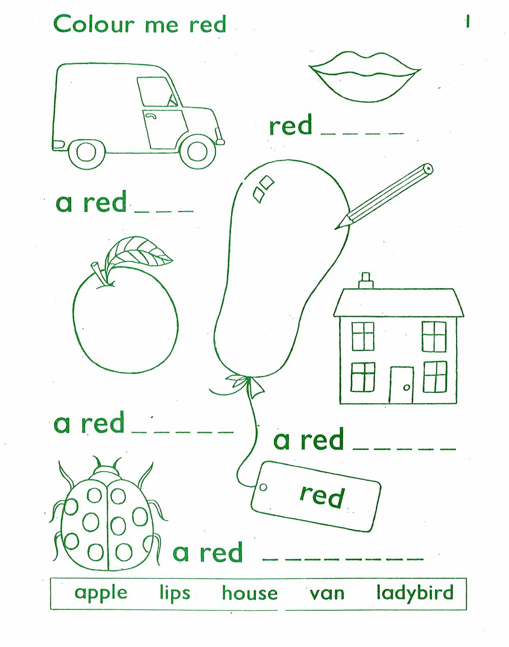 Collins Early English Skills Workbook 1. 