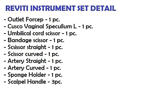 Cesarean Surgical Instrument Full Set. 