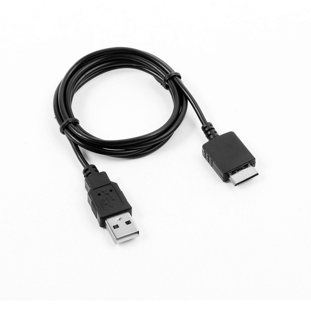 USB DC Power Charger+PC Data SYNC Cable Cord Lead For Sony NWZ-E473 F MP3 Player.