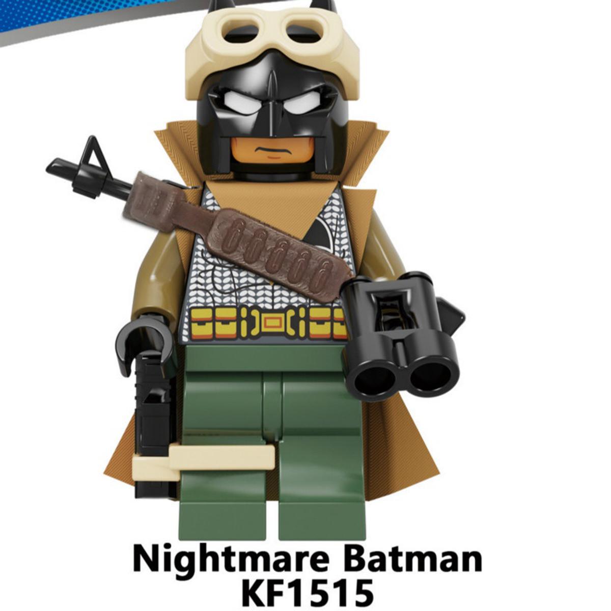 【Yurui】Batman the Flash Minifigures DC League Super Heroes Building Blocks Lego Toys KF6136. 