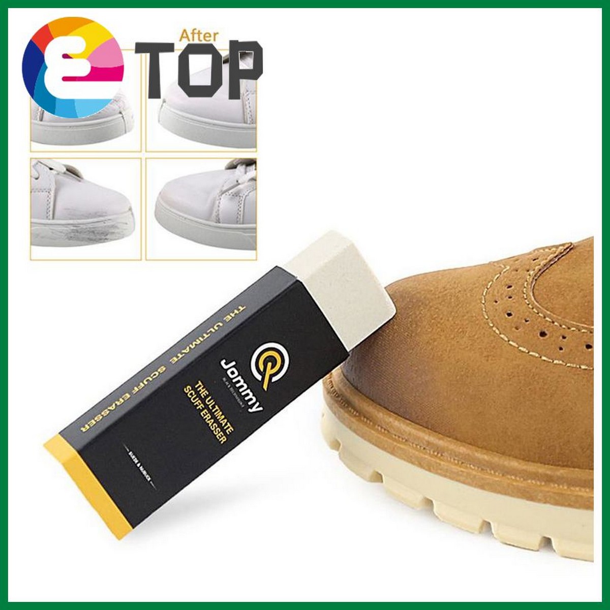 (NEW) Rubber Block for Suede Leather Shoes Boot Clean Care Eraser Shoe Brush Cleaner