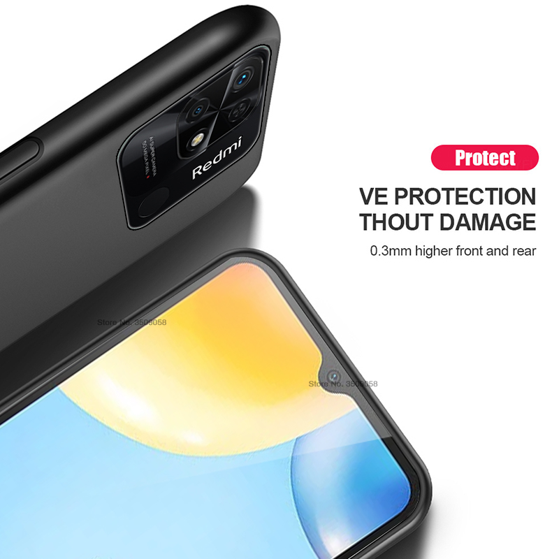 For Xiaomi Redmi 10C Case Car Magnetic Holder Leather Cover Redmy Radmi 10C 10 C C10 Soft Frame Protect Funda On Redmi10 6.71. 