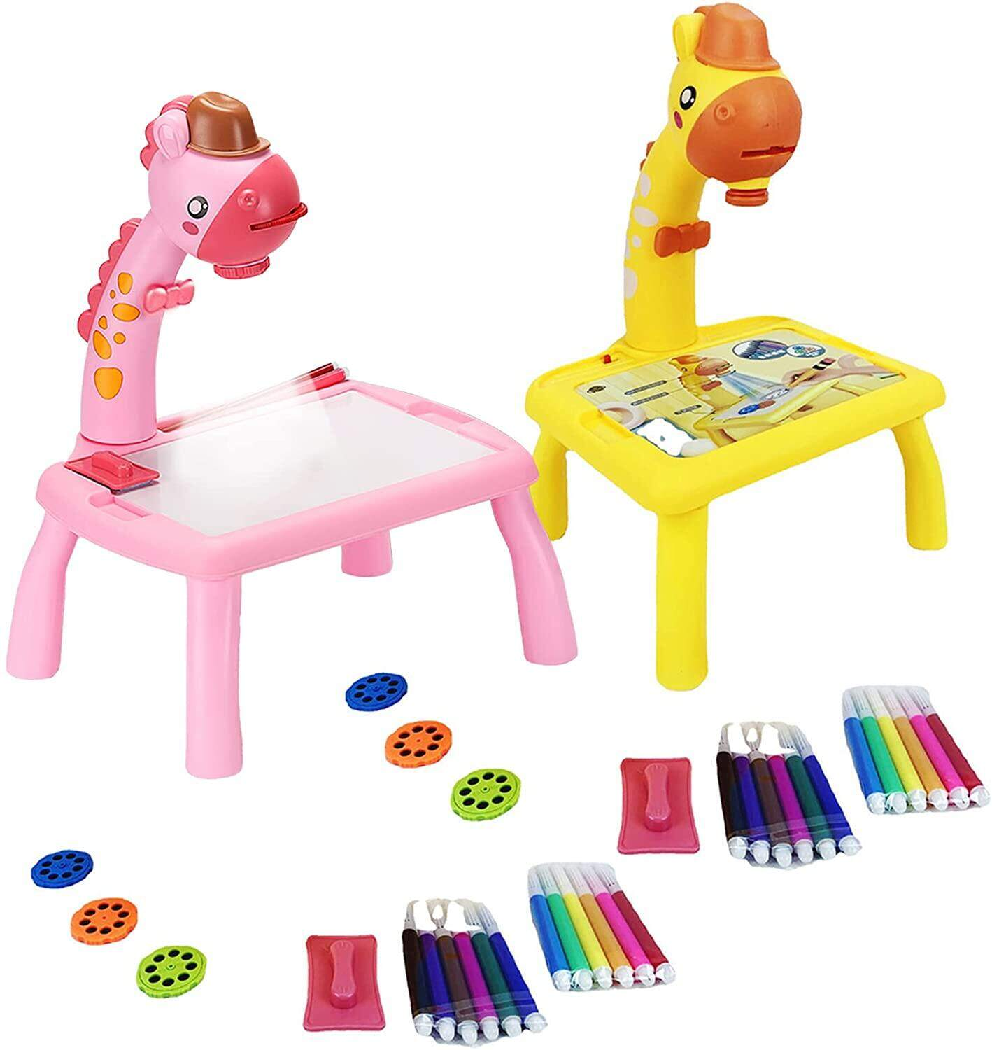 Children Learning Desk Trace and Draw Projector Art Drawing Board Projection Tracing Painting Table Toy Early Educational Gift for Boys Girls Over 3 Year Old by Dream paradise - Baby Toys. 