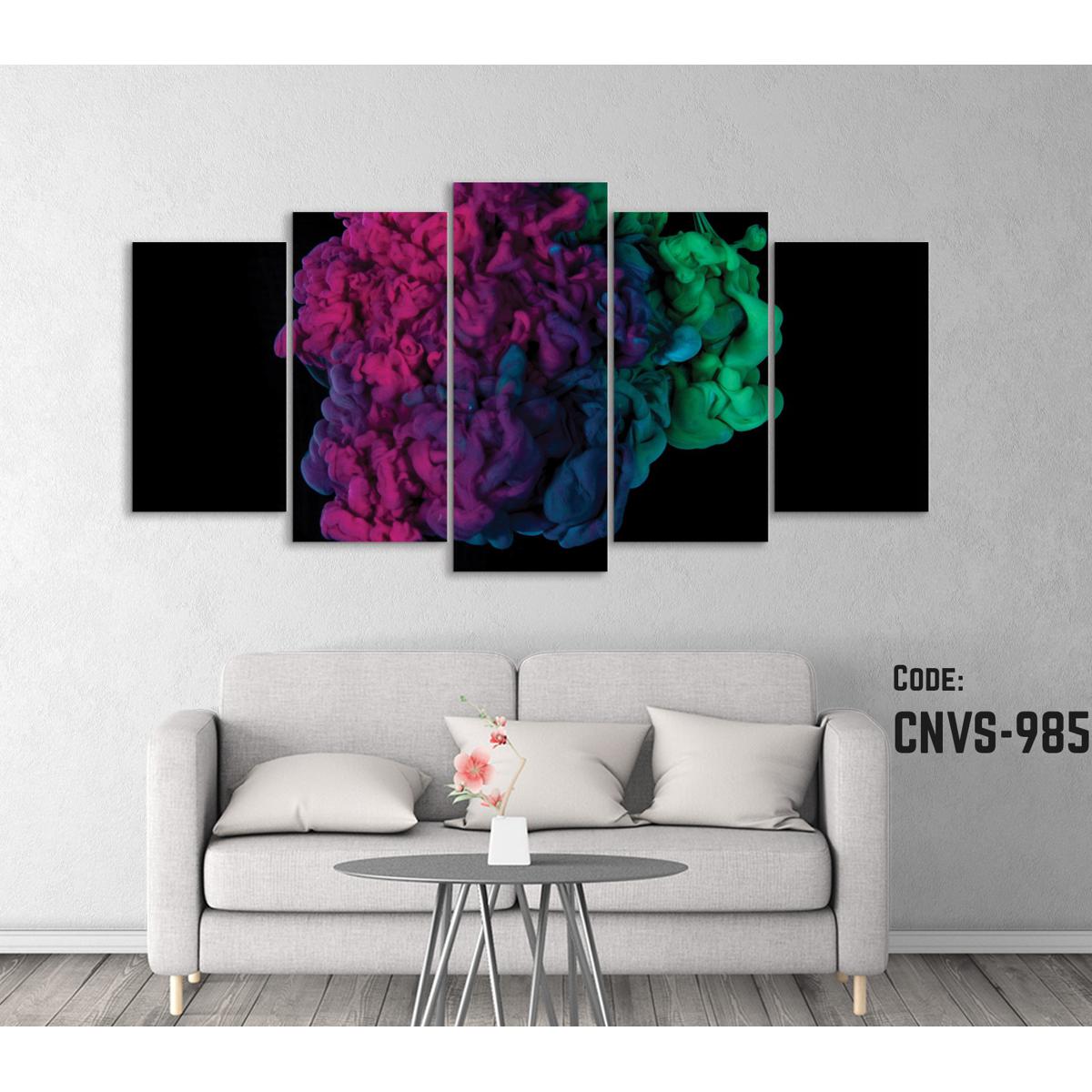 CNVS-985  72″ inch x 36″ inch   Colourful Nice Wall Mart Painting
