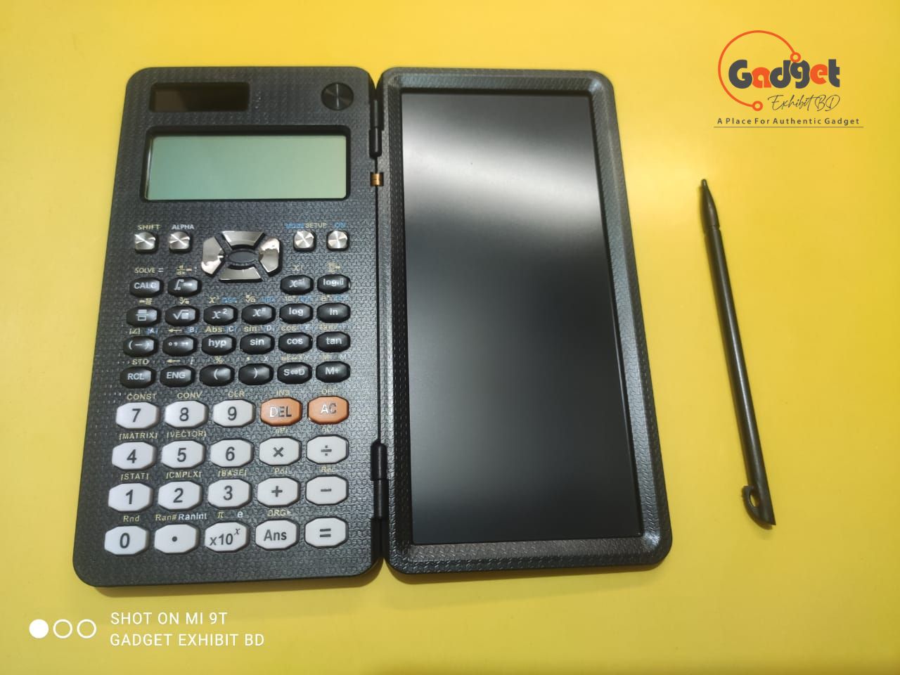 Desktop 991ES Plus Scientific Calculator with Erasable LCD Writing Tablet. 