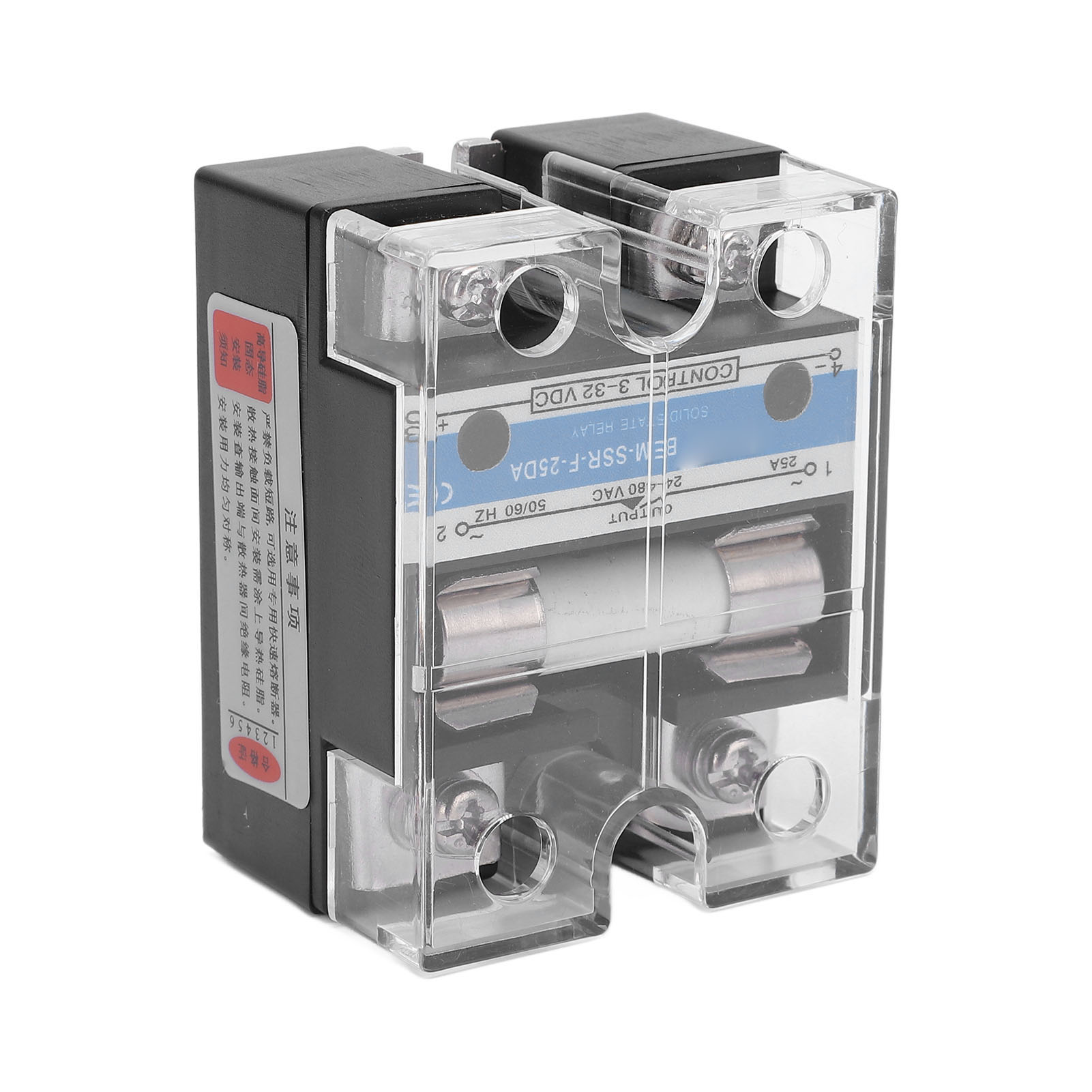 SSR, ABS Single Phase Solid State Relay Low Surge for Inductive Load. 