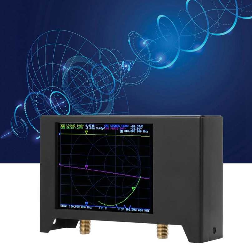 50KHz‑3GHZ Antenna Analyzer 2.8in Screen with Network Analysising Tool SAA2 NanoVNA V2