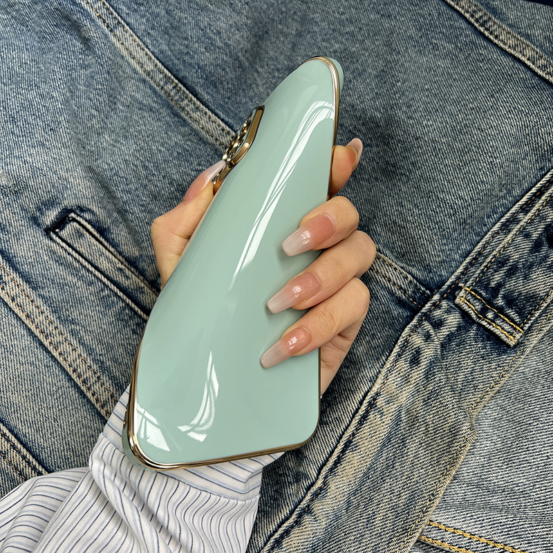 FELMYST Chrome Hearts Phone Case For iPhone 11 Pro Max Luxury Fashion Trendy Brand Metal Plating Mobile Casing Square Girl Gift Square Shockproof Back Soft  Cover. 