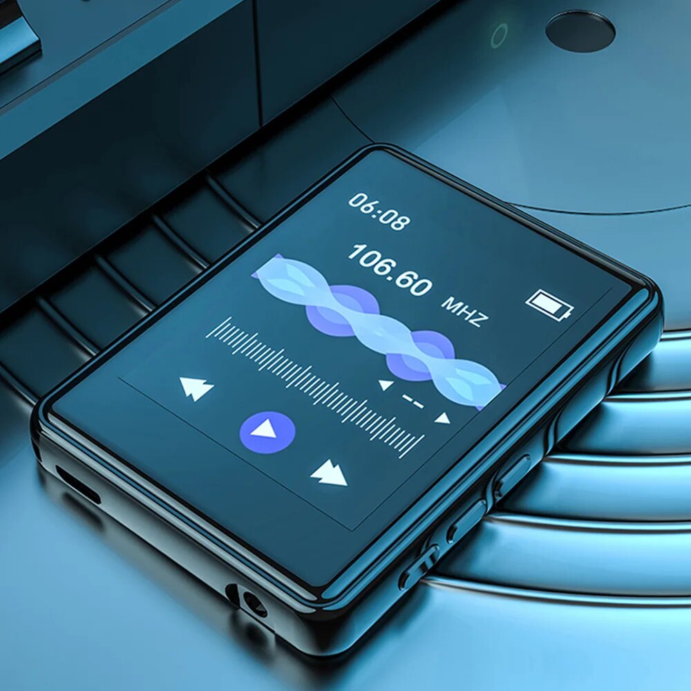 RUIZU M17 Touch Screen MP3 Player With Bluetooth 16GB Music Player Support FM Radio Recording Ebook MP4 Video Portable Walkman. 