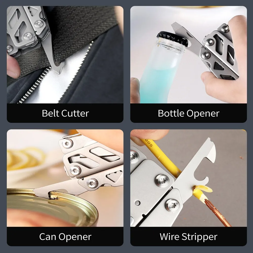 Xiaomi Nextool New Hand Tools Flagship Pro 16 In 1 Multi-Tool Edc Outdoor Plier Saw Bottle Opener Screwdriver Scissors Multitool. 
