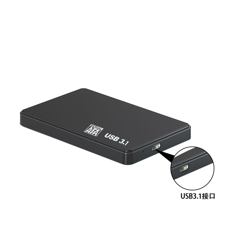 Hard Drive Enclosure Adapter USB 3.0 to SATA External Hard Disk Case Compatible for 2.5 Inch 9.5mm 7mm Sandisk, WD, Seagate, Toshiba, Samsung, Hitachi SATA III, HDD, SSD 6TB,PS5, PS4. 