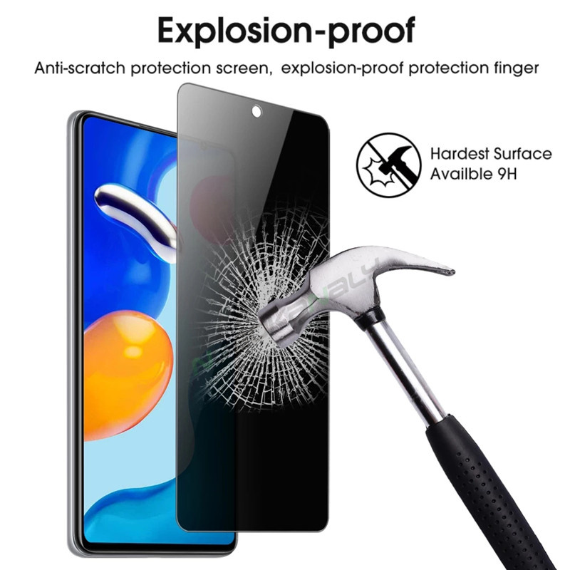 Premium Quality Privacy Tempered Glass Glass for Xiaomi 13 13T 12 Lite Mi 11T Redmi Note 12 12S 11S 11 Pro Plus + 10 2022 10S 13C 12C 10A 10C 9A 9C Poco M6 X6 C65 F5 C55 X5 C40 X4 F4 GT X3 NFC F2 F3 M4 M3 Pro 5G Anti Spy Peeping Screen Protector Film. 