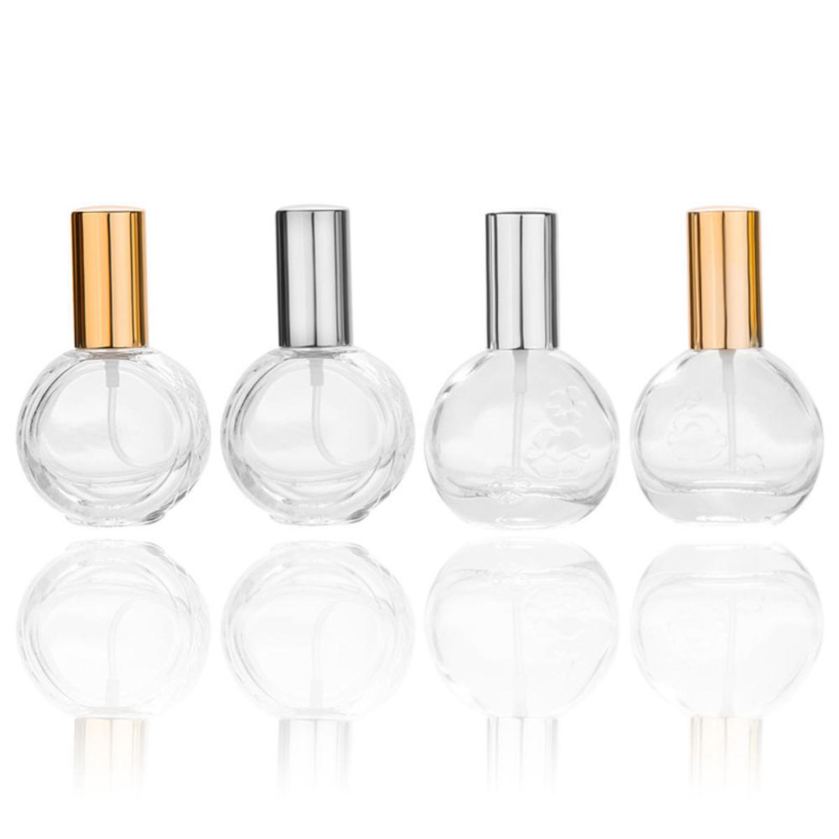 10ml Glass Perfume Bottles Portable Spray Atomizer Refillable Cosmetics Bottle Travel Small Sample Sub-bottle Container. 