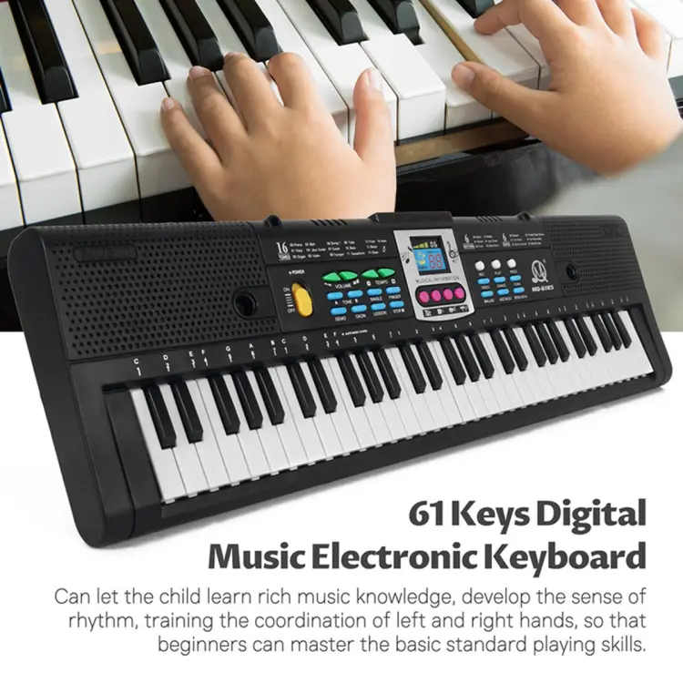 Easy electronic store keyboard music