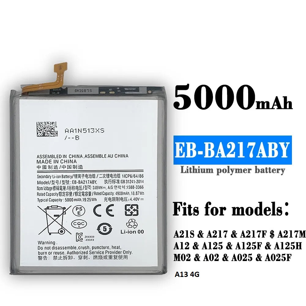 Samsung Galaxy EB-BA217ABY 5000 mAh Mobile Battery for Samsung Galaxy A21S