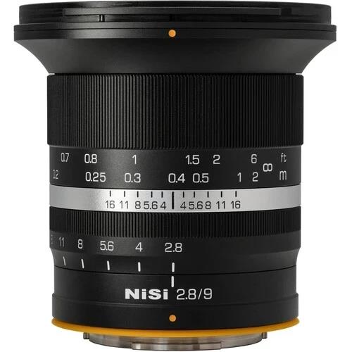 NiSi 9mm f/2.8 Sunstar ASPH Lens Manual Focus APS-C Ultra Wide Angle for Sony E for Canon RF Fujifilm X Micro 4/3 Nikon Z. 