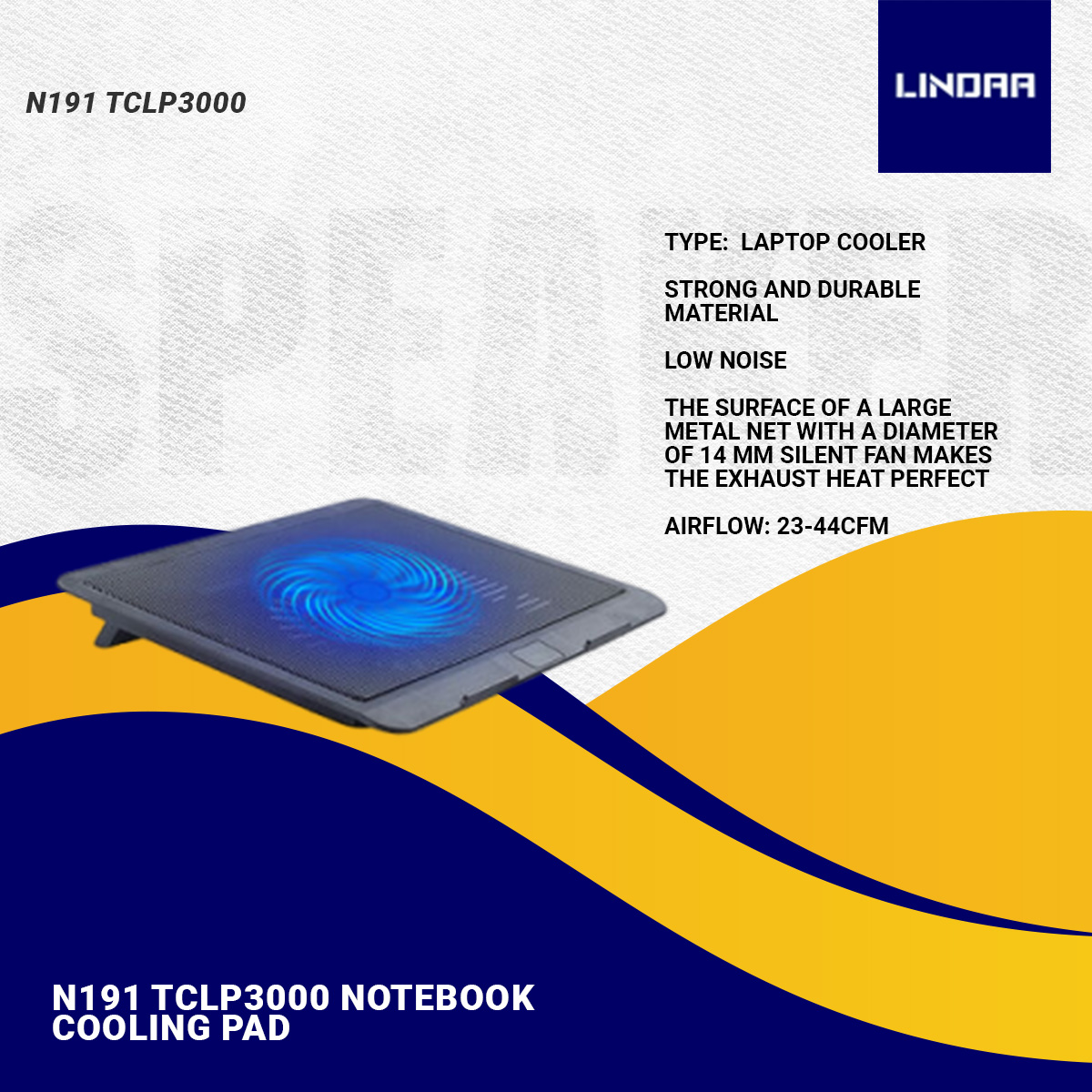 N191 Tclp3000 Notebook Cooling Pad Led Light Fan Usb Mini Laptop Cooler Stand Mount Lindaa - Keep Your Laptop Cool And Performance Optimal. 