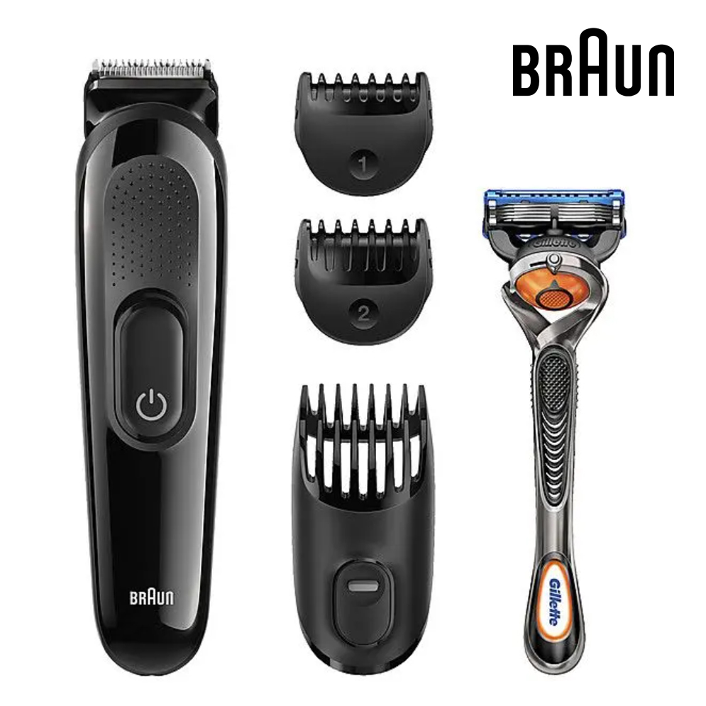 Braun SK3000 Styling Kit 4 in 1 Hair and Beard Trimmer for Men