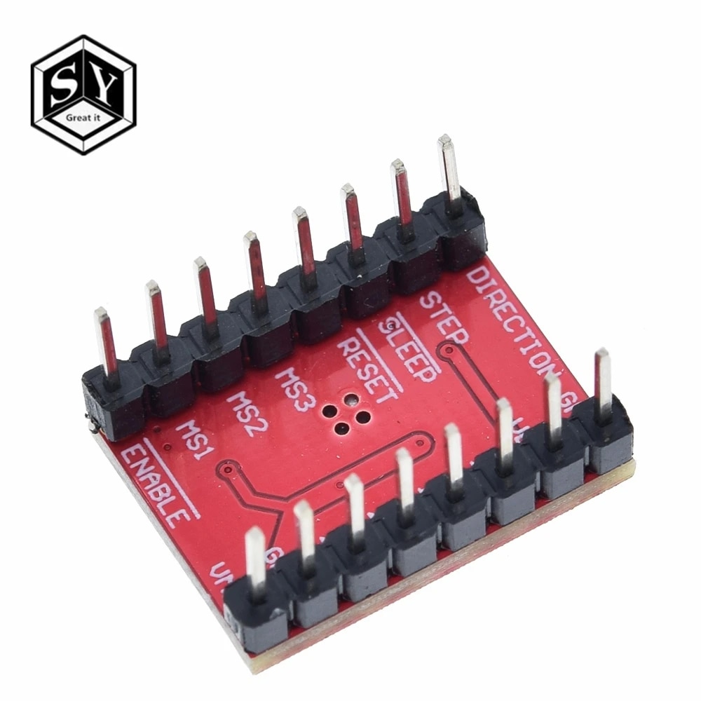 【YIYANGMAOYI111】GREAT IT CNC 3D Parts Reprap pololu A4988 Stepper Motor Driver Module with for ramps 1.4  for arduino. 