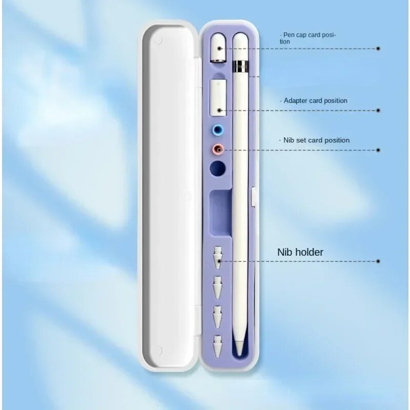 For Apple Pencil 2nd Generation 1st Box For Apple Pencil 2 1 Cover Gen Stylus Pen Holder Protective Case Ipad Pen Accessories. 