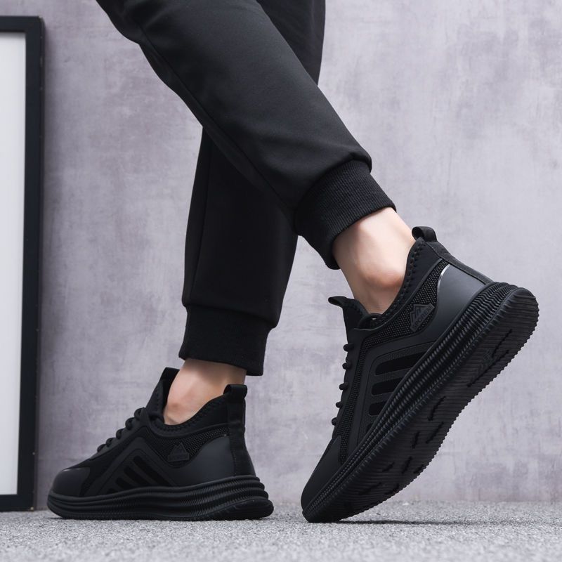 Mesh Surface Shoes Men's Breathable Sneaker Men's Shoes Spring Casual Shoes All-Match Soft Bottom Soft Surface Pieces. 