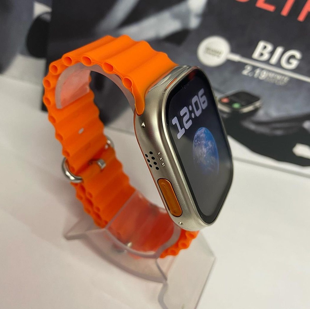 T10 Ultra 2 Smart Watch 2.19 inch Large Infinite Display Magnetic Wireless Charging Bluetooth Calling Feature IP67 Waterproof Heart Rate Sleep Monitoring, T10 Ultra Smartwatch For Men and Women. 