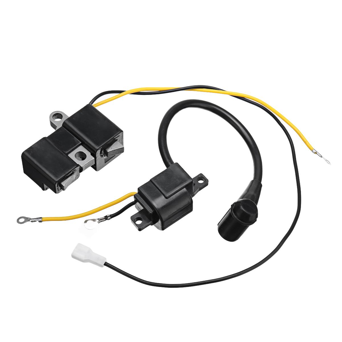 Ignition Coil Set For Husqvarna 61 162 266 Jonsered 630 670 Chainsaw Old Type -. 