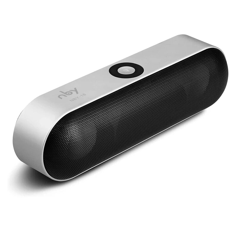 NBY 18 Portable Bluetooth Speaker Mini Wireless Speakers 3D Stereo Music Surround Support TF Card FM Radio Subwoofer Loudspeaker. 