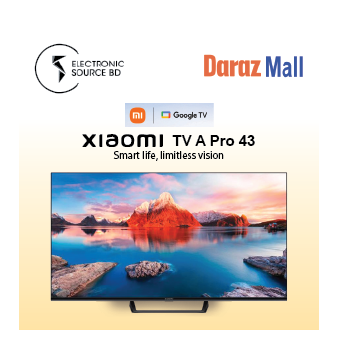 Xiaomi 43 Inch A Pro QLED Google TV (Global Version). 