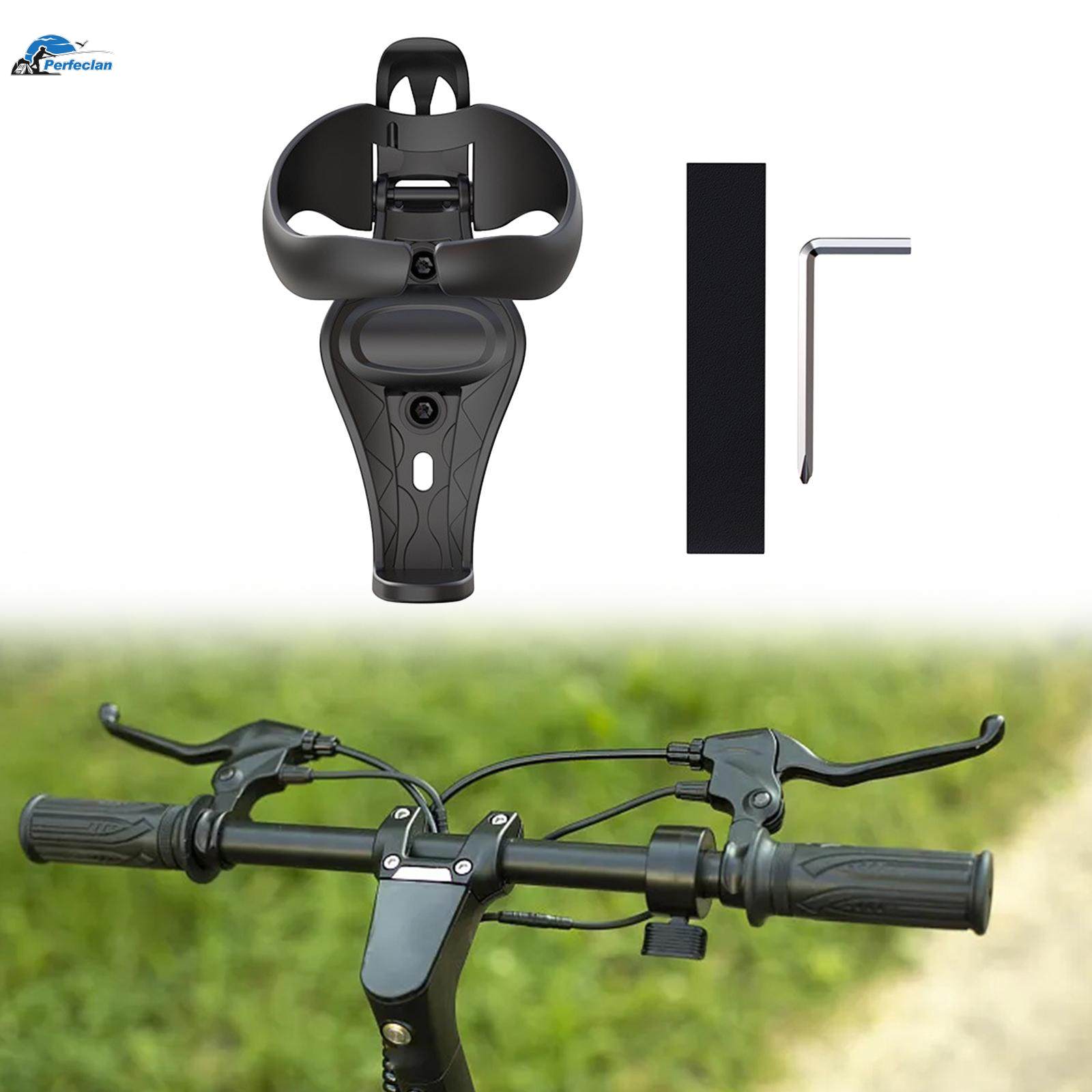 Motorcycle Bottle Cage Bottle Holder for 20-28mm Handlebar Black. 