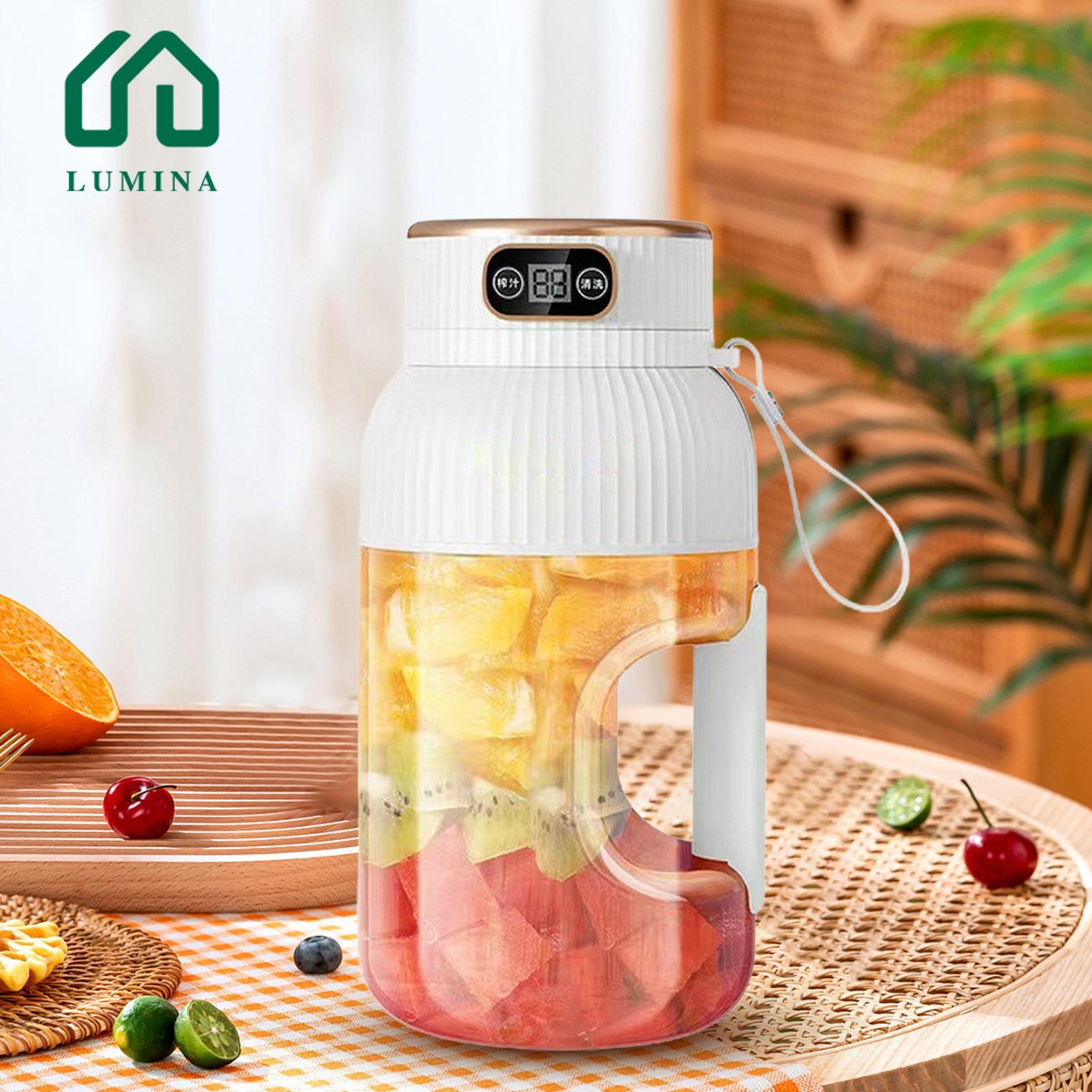 Lumina Cordless Fruit cer rle Cordless Usb Rechargeable Smoothie B er with Di l Display Multifunctional cer for On-t-go Use Rechargeable rle cer. 