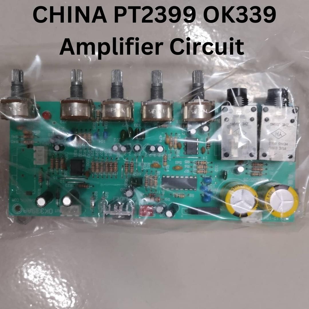 CHINA PT2399 OK339 Amplifier Circuit OK339 Digital Karaoke Amplifier DC 12-15V 3A Dual Power Low Noise Filter Circuit Module HiFi Audio Module. 