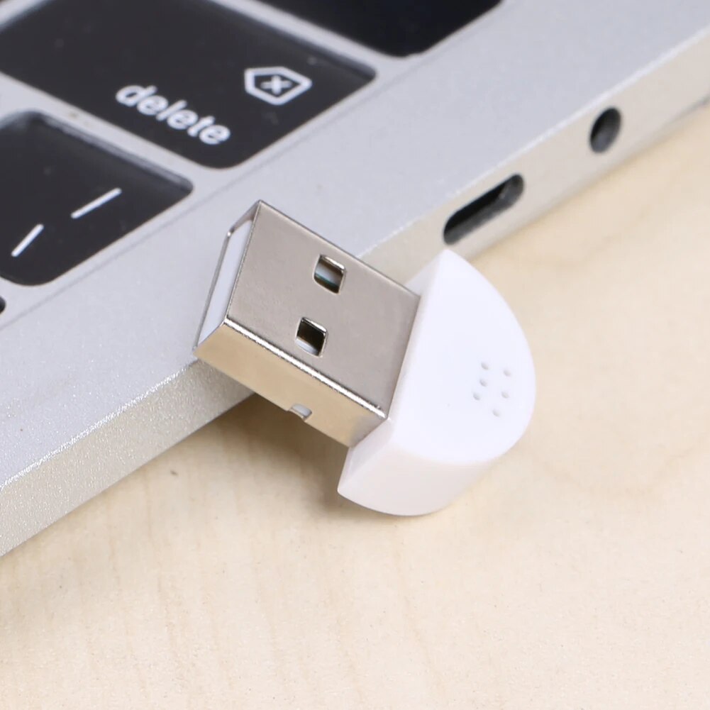 Portable USB Microphone MIC Audio Adapter Direct Connect for PC Computer Mac Condenser Recording Microfone Ultra-wide. 