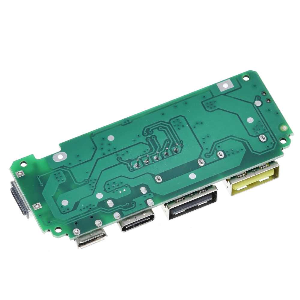 Power Bank First Charging Circuit Type C Micro Lightning USB Supported Dual Output 5V 2.4A LED Display First Charging Circuit Module - Power Bank - power bank circuit. 