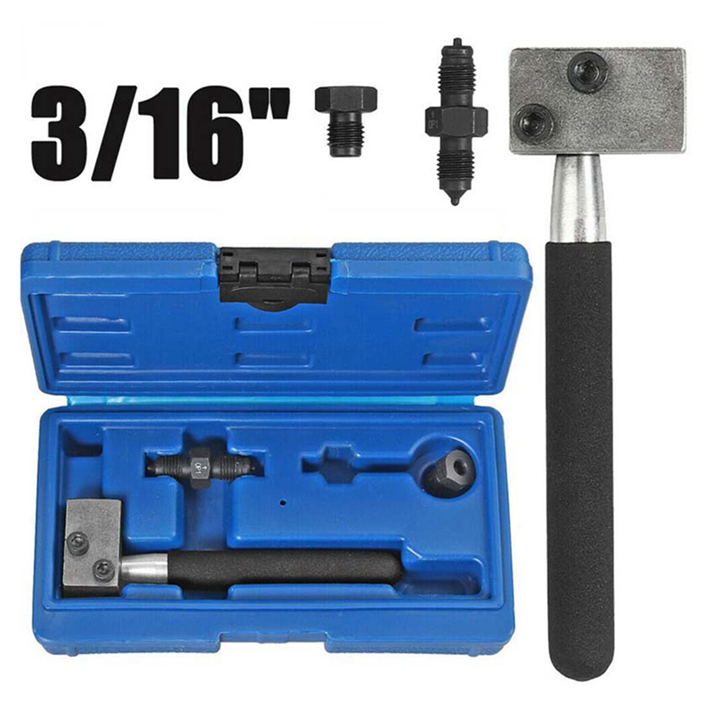 ZOROOM Brake Line Flaring Tool Automotive Brake Line Double Flaring Tool 4.75Mm F Flaring Tool Brake Tube Reamer. 
