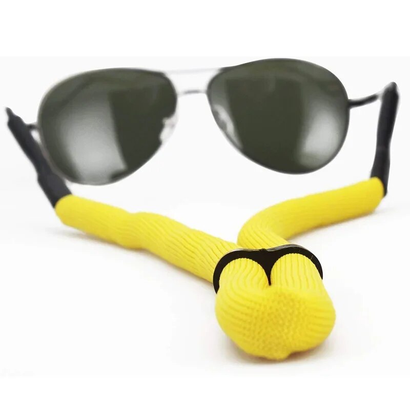 Sport Glasses Cord Adjustable Floating Foam Sunglass Chains Eyeglasses Straps Solid Cord Eyewear Lanyard Anti-Slip String Cord. 