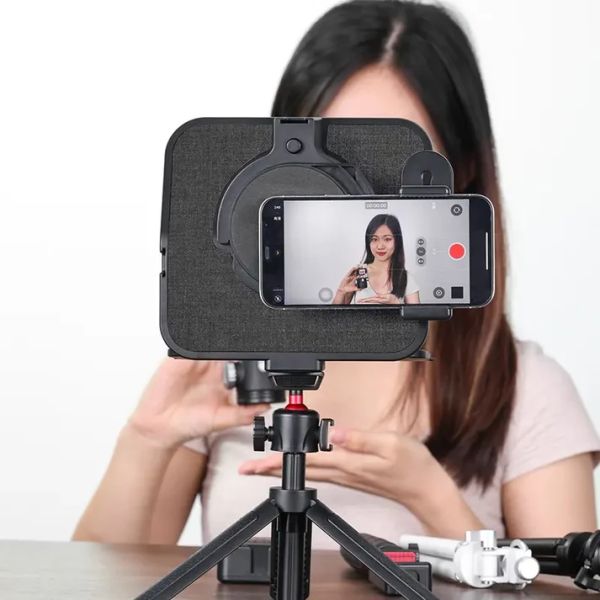 Ulanzi RT02 Universal Teleprompter for Tablets and Smartphones with Remote Control R004GBB1. 