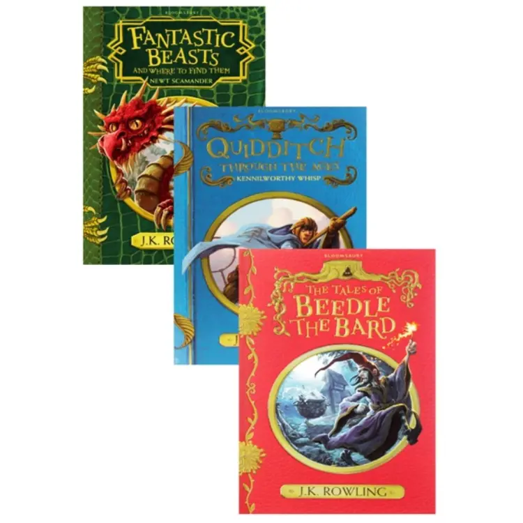 Hogwarts library book discount set