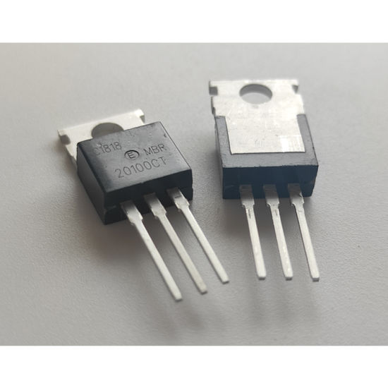 Better Quality MBR20100 Diode MBR20100CT MBR20100C 20A 100V Schottky Diode TO-222 MBR 20100 Power Rectifier Chip 3 Pin Leads. 