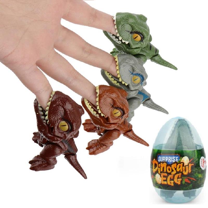 Finger Dinosaur Anime Interactive Biting Hand Creative Action Figures Toys Funny Dino Eggs Tricky Tyrannosaurus Model FidgetToy. 