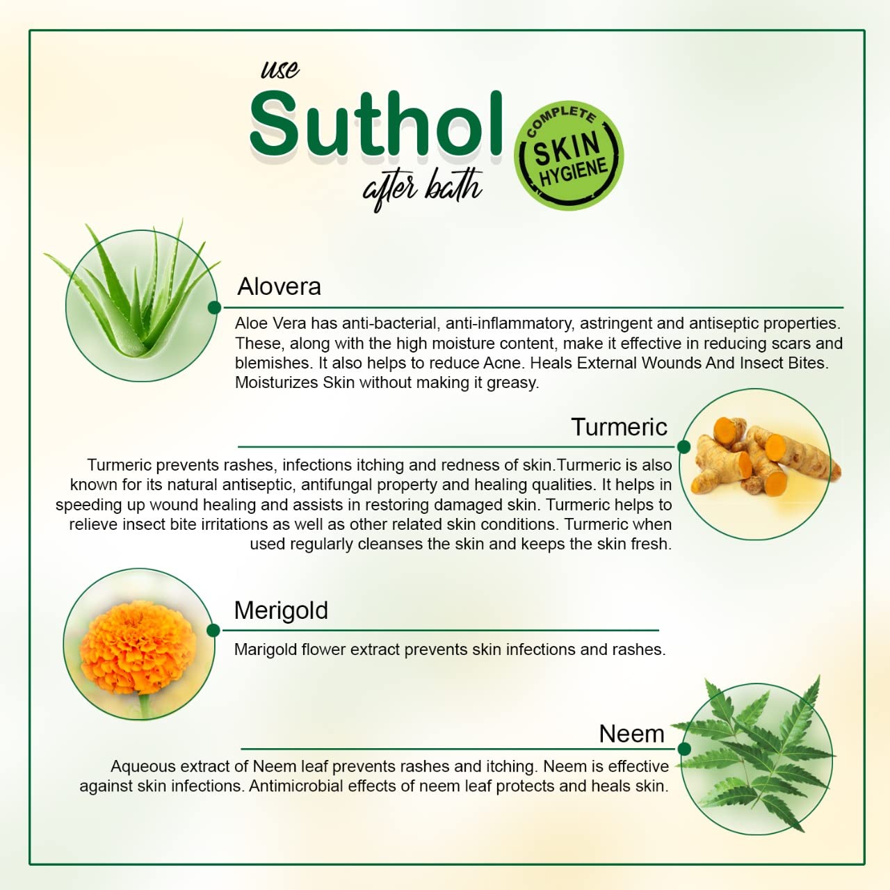 Boroline Suthol Active Neem Liquid Spray - 100ml. 