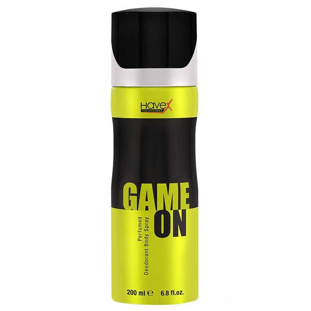 Havex Game On Perfumed Deodorant Body Spray for Men 200ml