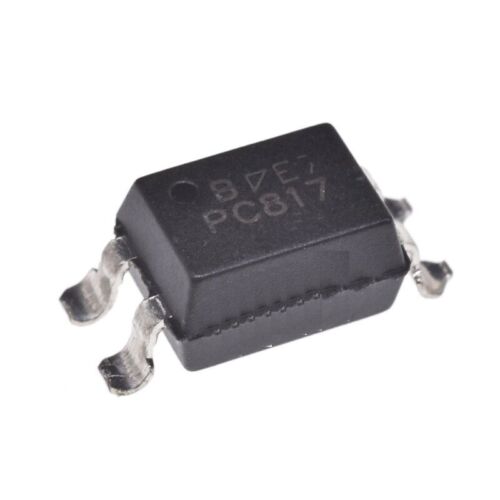3Pcs- SMD PC817 Optocoupler PC817 IC SMD 4 Pin Leads PC817 Optocoupler Relay Driver IC Photocoupler IC. 
