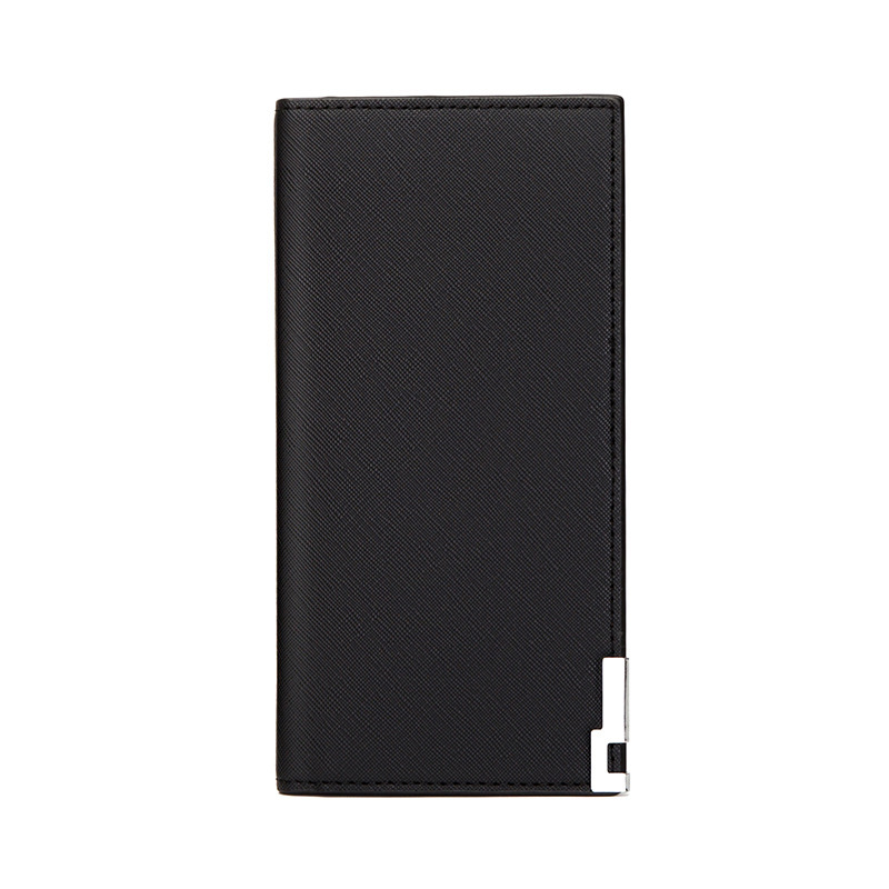 2-23 fashionable new men's wallet long new wallet young people light luxury high-end card wallet wallet men. 