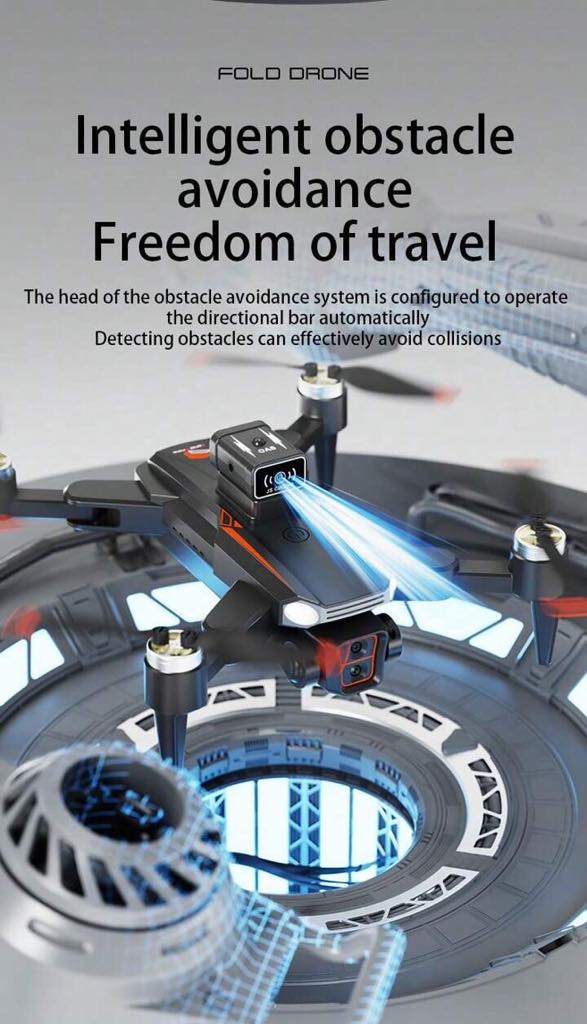 JS26H Display Screen Remote Control Long Battery Life HD Aerial Photography Drone, Brushless Motor Quadcopter, High Cost-Performance Beginner-Friendly Model. 